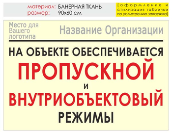 Информационный щит "режим" (банер, 90х60 см) t17 - Охрана труда на строительных площадках - Информационные щиты - Магазин охраны труда ИЗО Стиль